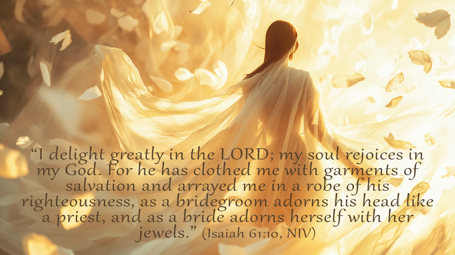 Farmer in misty dawn field representing Steady Joy—Advent patience, faith, and trust in God’s timing from James 5:7–10.