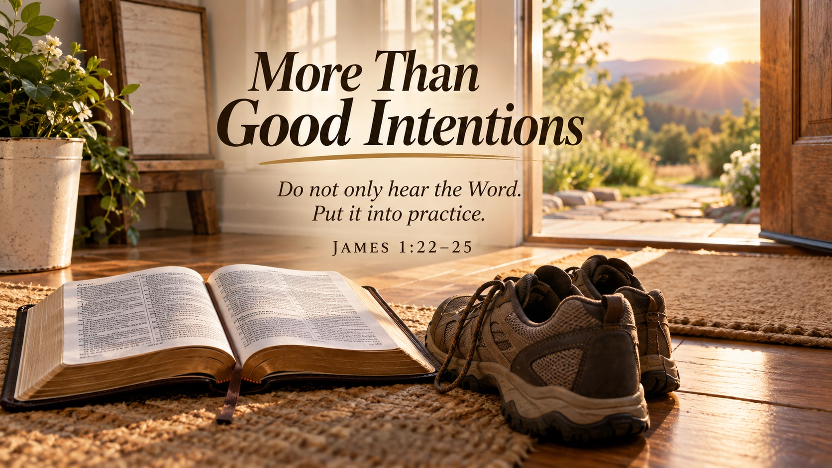 More Than Good Intentions