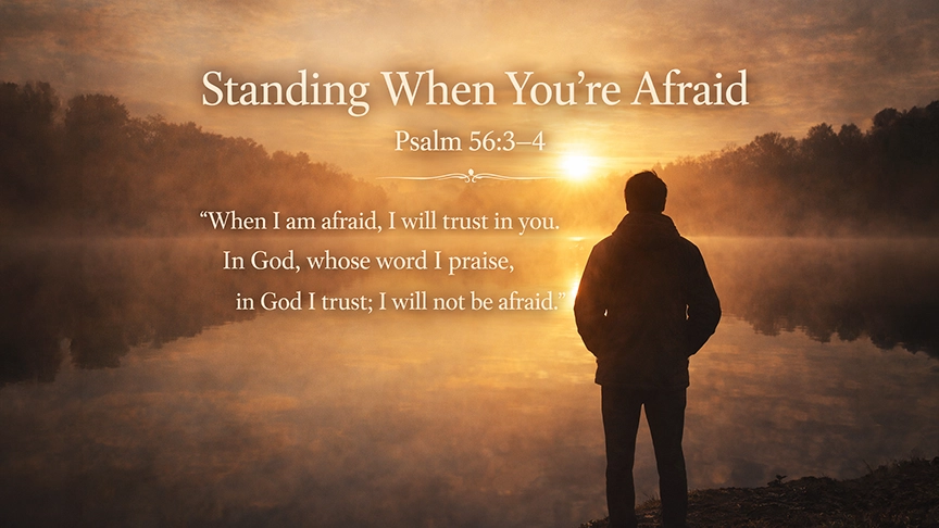 Standing When You’re Afraid