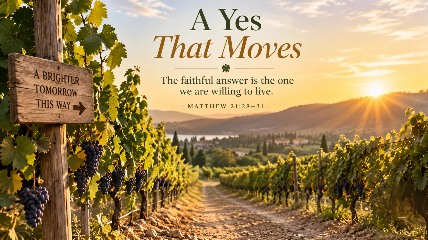 A Yes That Moves