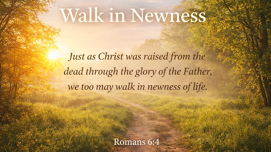 Walk in Newness